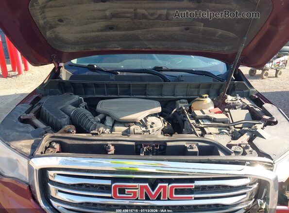 1GKKNLLS6HZ158184 2017 GMC ACADIA Red Widok z tyłu