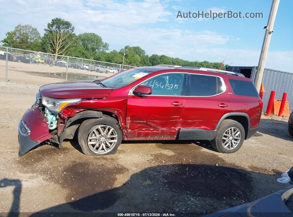 1GKKNLLS6HZ158184 2017 GMC ACADIA Red Widok wnętrza 360 stopni
