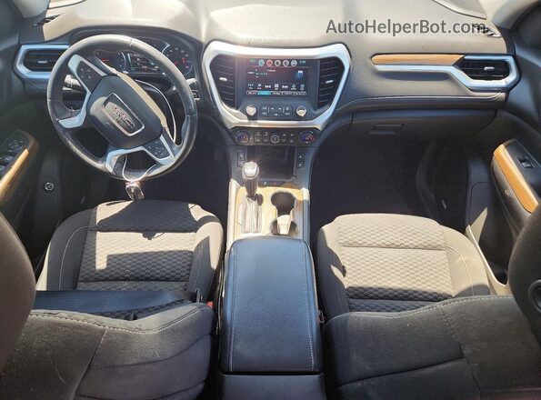 1GKKNLLS6JZ158577 2018 GMC ACADIA Gray Widok deski rozdzielczej