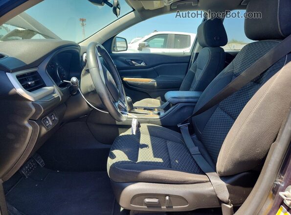 1GKKNLLS6JZ158577 2018 GMC ACADIA Gray Widok wnętrza z przodu