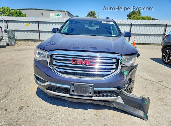 1GKKNLLS6JZ158577 2018 GMC ACADIA Gray Widok z przodu