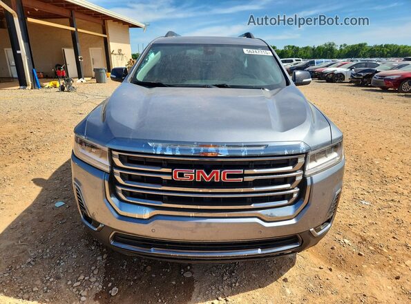 1GKKNLLS6LZ166519 2020 GMC ACADIA Gray Front view