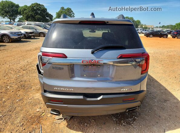 1GKKNLLS6LZ166519 2020 GMC ACADIA Gray Rear view