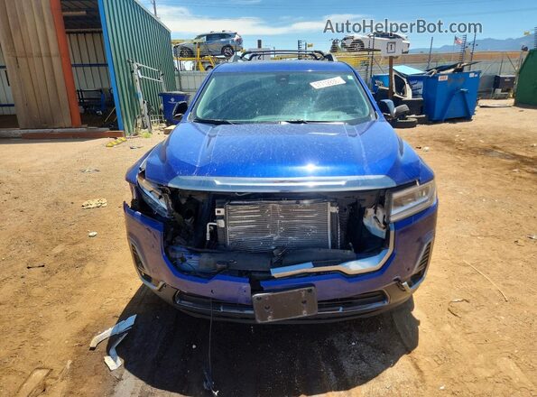 1GKKNLLS6PZ206104 2023 GMC ACADIA Blue Widok z przodu
