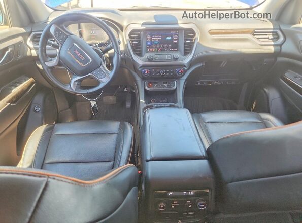 1GKKNLLS6PZ206104 2023 GMC ACADIA Blue Widok deski rozdzielczej