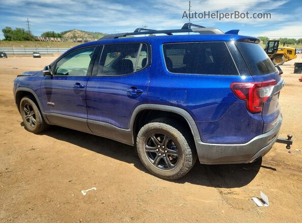 1GKKNLLS6PZ206104 2023 GMC ACADIA Blue Tył lewy