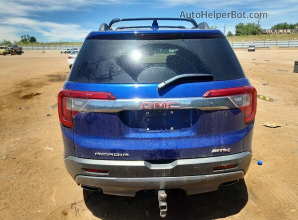 1GKKNLLS6PZ206104 2023 GMC ACADIA Blue Widok z tyłu