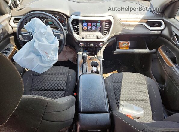 1GKKNLLS7HZ293223 2017 GMC ACADIA Gray Dashboard view