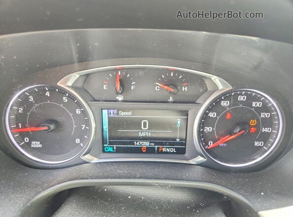 1GKKNLLS7HZ293223 2017 GMC ACADIA Gray Instrument cluster view