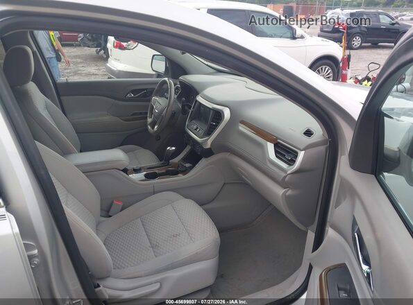 1GKKNLLS7KZ189273 2019 GMC ACADIA Серебряный Вид салона спереди