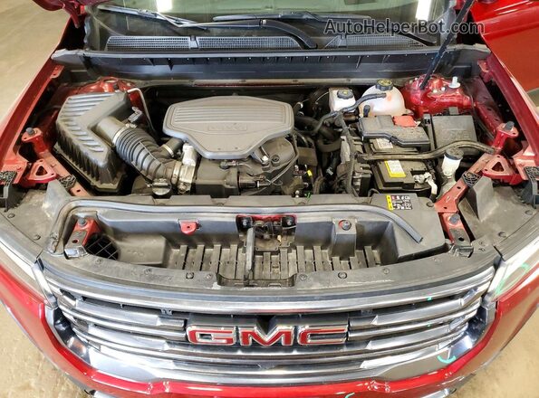 1GKKNLLS7PZ262357 2023 GMC ACADIA Red Widok komory silnika