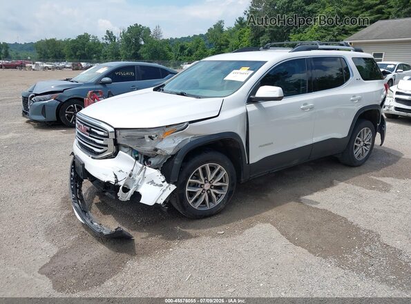 1GKKNLLS8HZ164715 2017 GMC ACADIA White Առջևի ձախ երեք քառորդ տեսարան