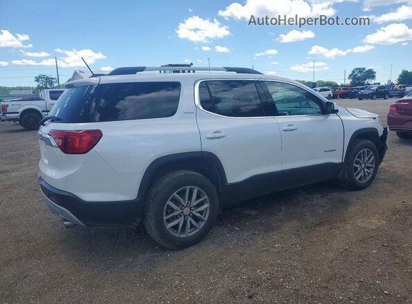 1GKKNLLS8JZ180631 2018 GMC ACADIA White Trasero derecho