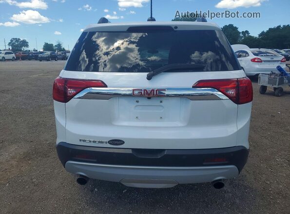 1GKKNLLS8JZ180631 2018 GMC ACADIA White Vista trasera