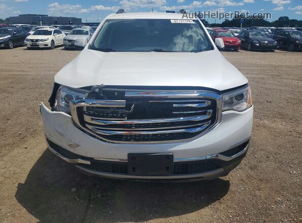 1GKKNLLS8JZ180631 2018 GMC ACADIA White Vista frontal