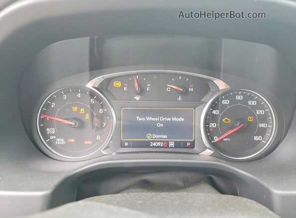 1GKKNLLS8PZ257202 2023 GMC ACADIA Gray Սարքավորումների վահանակի տեսք