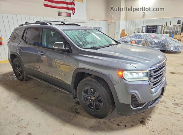 1GKKNLLS9MZ182103 2021 GMC ACADIA Gray Առջևի աջ