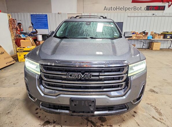 1GKKNLLS9MZ182103 2021 GMC ACADIA Gray Դիմացի տեսք