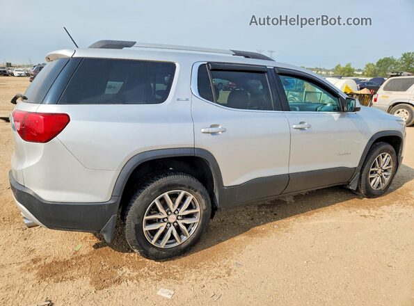 1GKKNLLSXHZ140206 2017 GMC ACADIA Серебряный Задняя правая четверть