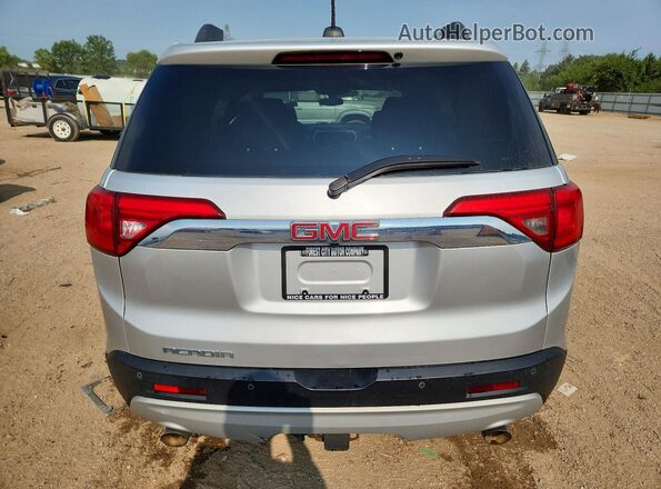 1GKKNLLSXHZ140206 2017 GMC ACADIA Серебряный Вид сзади