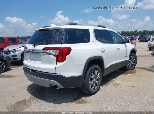 1GKKNML40PZ205571 2023 GMC ACADIA Белый Задняя правая четверть