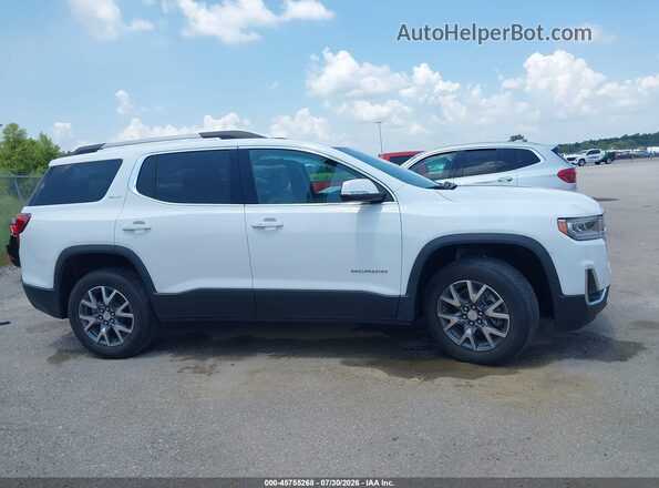 1GKKNML40PZ205571 2023 GMC ACADIA Белый Вид задней части салона