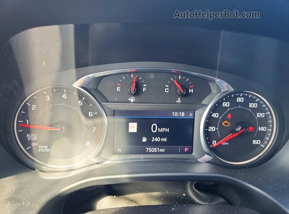 1GKKNML40PZ222466 2023 GMC ACADIA Black Instrument cluster view