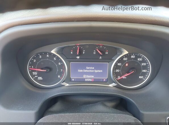 1GKKNML42PZ133563 2023 GMC ACADIA White Vista de los asientos traseros