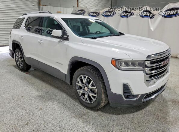 1GKKNML42PZ153697 2023 GMC ACADIA Белый Передняя правая четверть