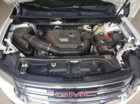 1GKKNML44MZ171033 2021 GMC ACADIA White Engine compartment view