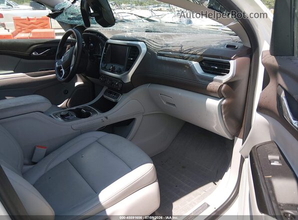 1GKKNML44PZ255521 2023 GMC ACADIA White Սալոնի դիմացի տեսք