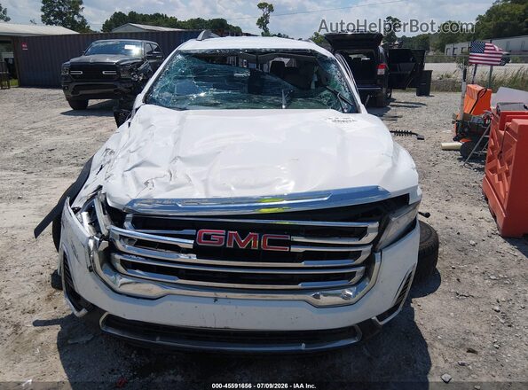 1GKKNML44PZ255521 2023 GMC ACADIA White Առջևի վահանակի տեսք