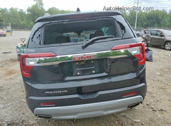1GKKNML45NZ181555 2022 GMC ACADIA Черный Вид сзади