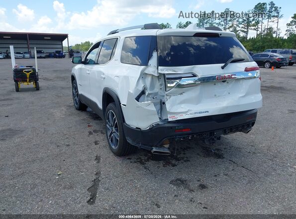 1GKKNML46PZ104230 2023 GMC ACADIA White უკანა მარცხენა