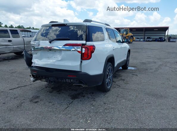 1GKKNML46PZ104230 2023 GMC ACADIA White უკანა მარჯვენა