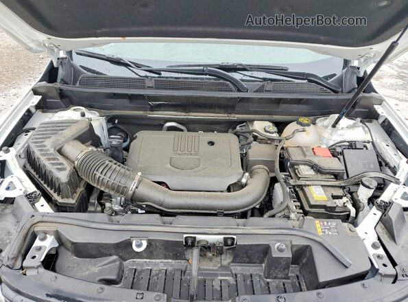 1GKKNML47PZ205700 2023 GMC ACADIA White Vista del compartimento del motor