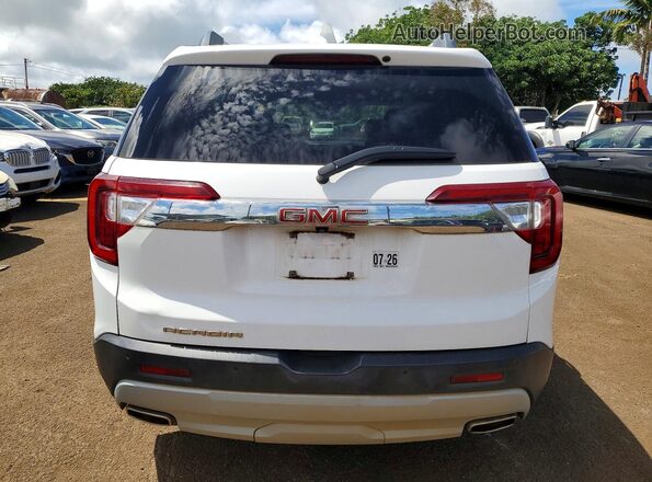 1GKKNML47PZ209746 2023 GMC ACADIA White Vista trasera