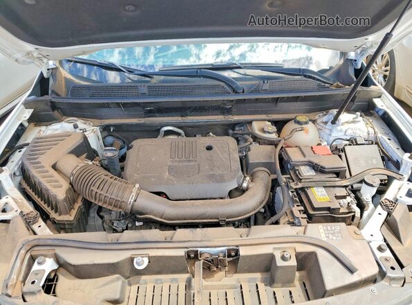 1GKKNML47PZ209746 2023 GMC ACADIA White Vista del compartimento del motor