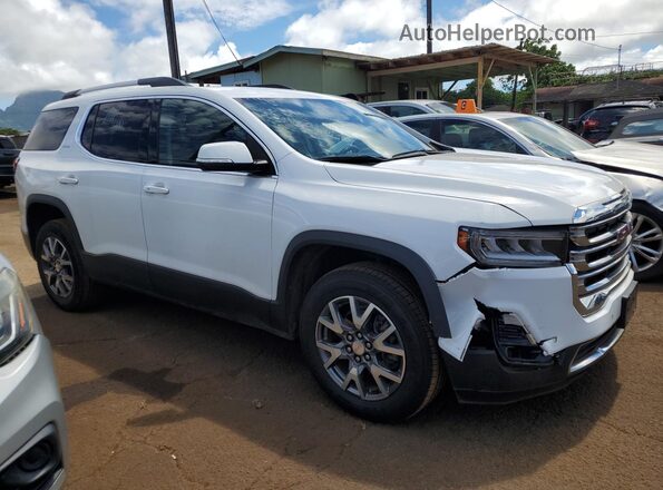 1GKKNML47PZ209746 2023 GMC ACADIA White Vista interior de 360 grados