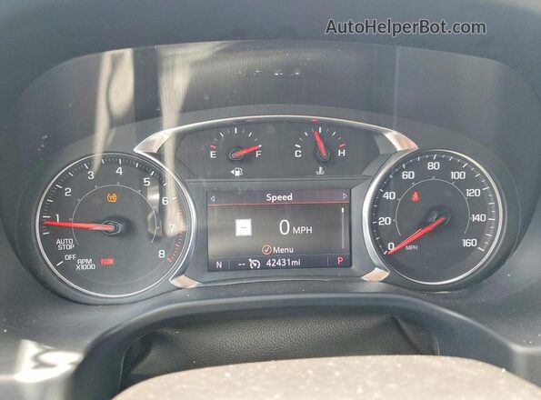 1GKKNML47PZ209746 2023 GMC ACADIA White Vista del cuadro de instrumentos