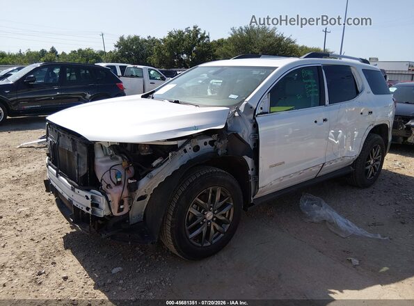 1GKKNMLS0HZ160549 2017 GMC ACADIA Белый Передняя левая четверть