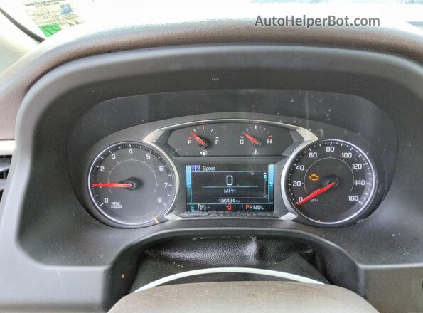 1GKKNMLS1HZ326402 2017 GMC ACADIA Черный Вид щитка приборов