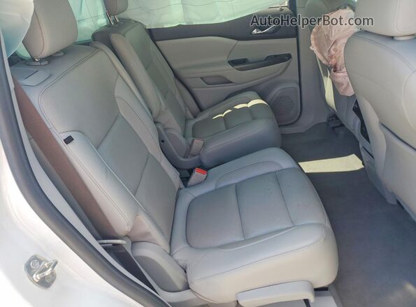1GKKNMLS1KZ199593 2019 GMC ACADIA White უკანა სავარძლების ხედი