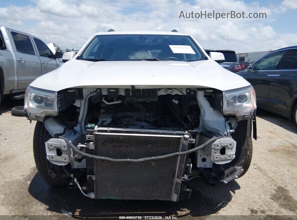 1GKKNMLS1KZ226923 2019 GMC ACADIA White Вид задньої частини салону
