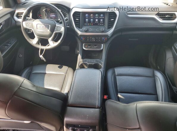 1GKKNMLS1MZ215889 2021 GMC ACADIA Белый Вид панели приборов