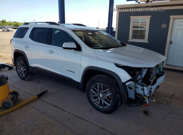 1GKKNMLS2JZ183689 2018 GMC ACADIA White Delantero derecho