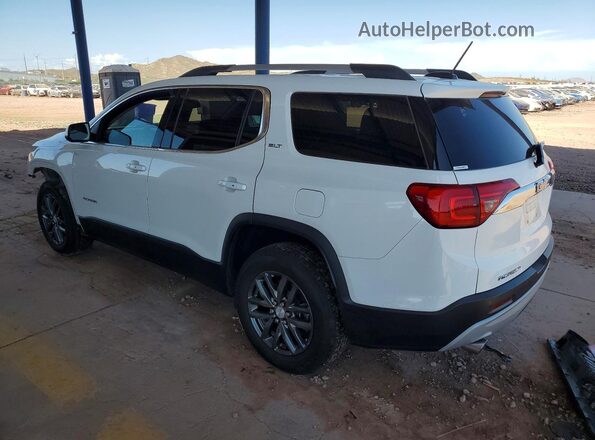 1GKKNMLS2JZ183689 2018 GMC ACADIA White Trasero izquierdo