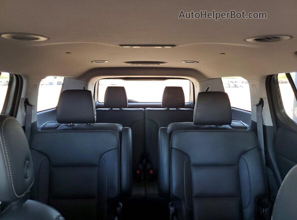 1GKKNMLS2JZ183689 2018 GMC ACADIA White Vista de los asientos traseros