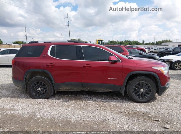 1GKKNMLS2KZ129813 2019 GMC ACADIA Красный Вид задней части салона
