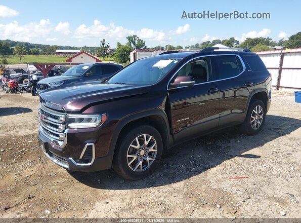 1GKKNMLS2LZ119882 2020 GMC ACADIA Burgundy Передня ліва чверть